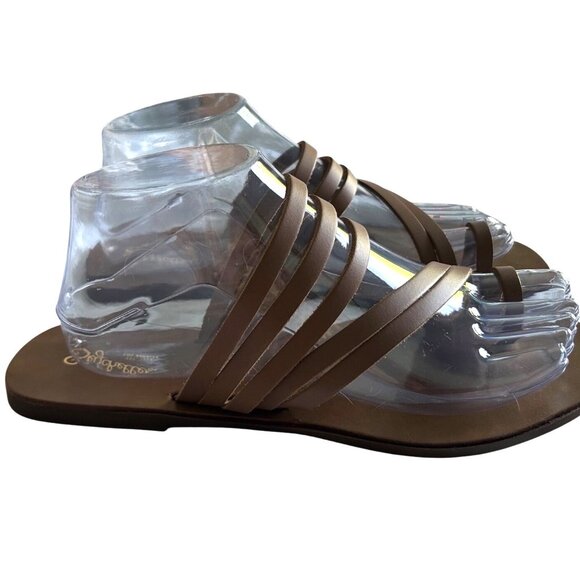 Seychelles Summer Rain Sandal Tan Size 8.5 - Picture 4 of 10